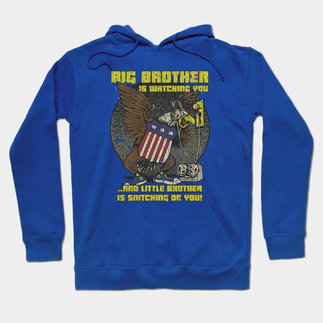 Big Brother Is Watching 1966 Hoodie by JCD666